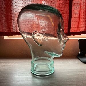 Glass Head Sculpture